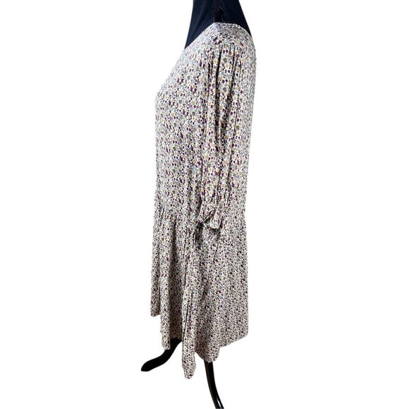 Natural Life Floral ditzy Print Women's Dress L/XL cottagecore career - Picture 3 of 8
